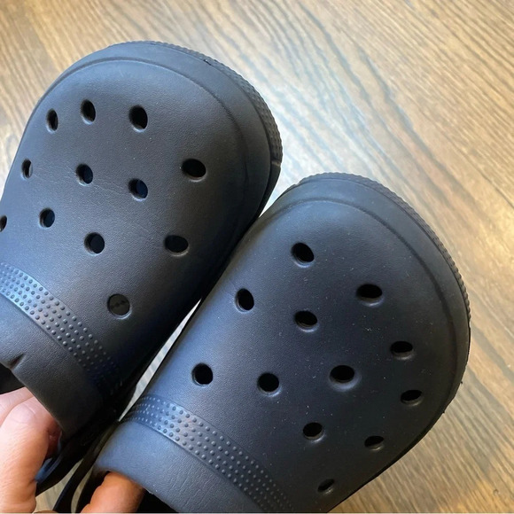 CROCS Classic Clog in Navy Blue Unisex M4 W6 - Picture 6 of 10